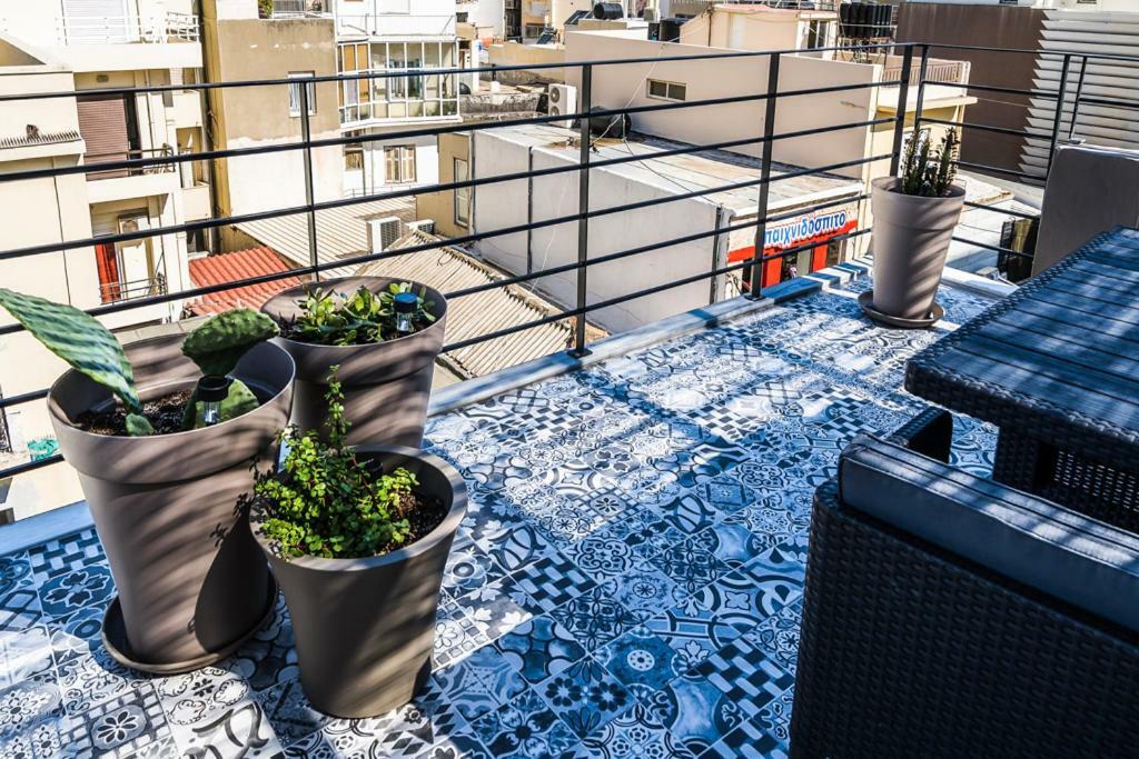 Yasemi Superb Two Floor Apartment 伊拉克利翁 外观 照片