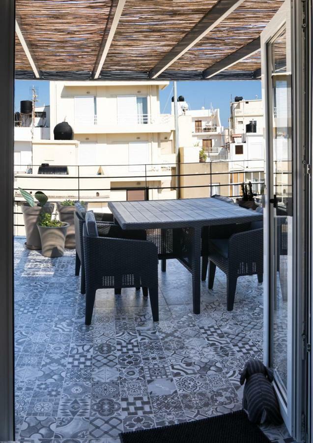 Yasemi Superb Two Floor Apartment 伊拉克利翁 外观 照片